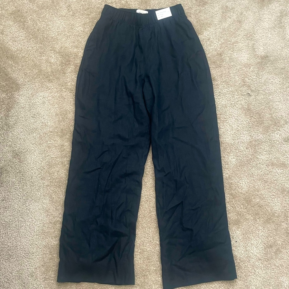 Abercrombie&Fitch ultra high wide leg